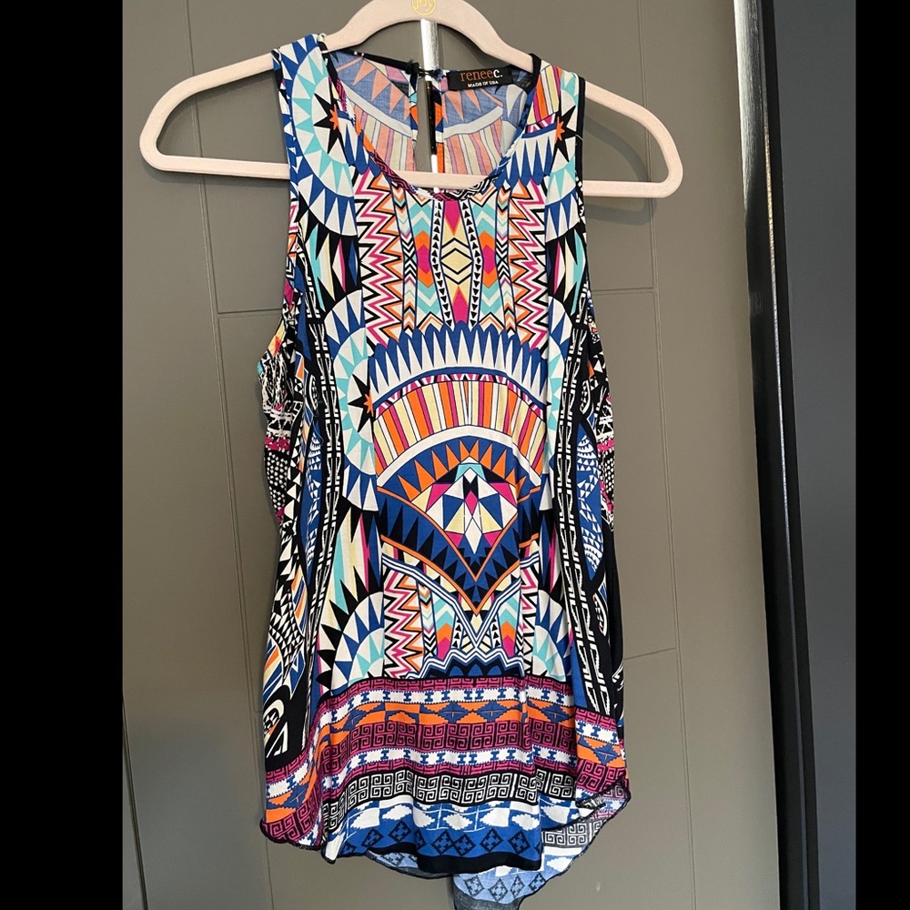 Stitch Fix Renee C Sleeveless Top Sz M